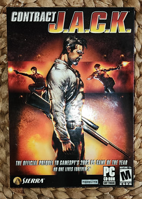 Contract JACK - No One Lives Forever Sequel - New/Sealed US Box Edition - RARE