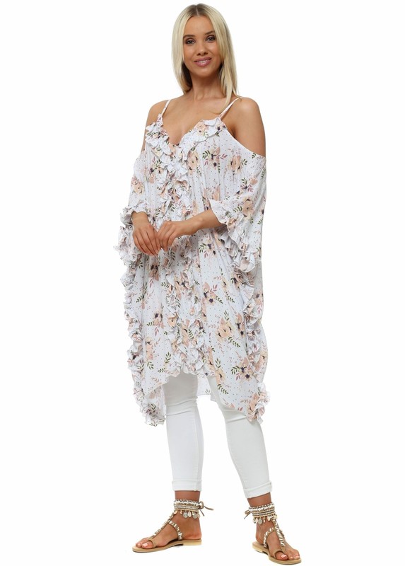 cold shoulder tunic top