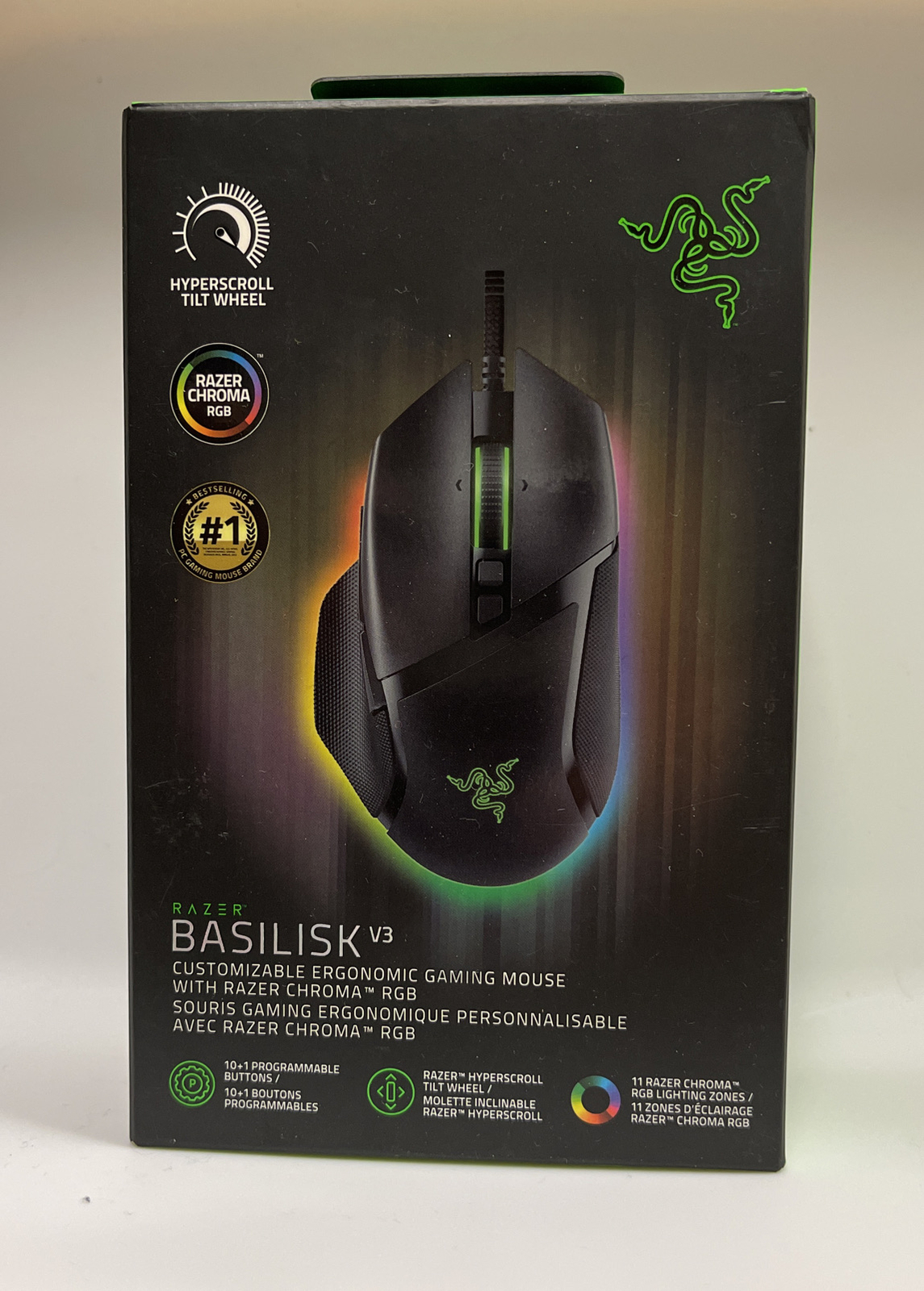 Razer basilisk v3 black. Razer basilisk v3 black