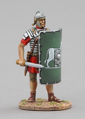 THOMAS GUNN ROMAN EMPIRE ROM110E 6TH LEGIONNAIRE SHIELD WALL GREEN SHIELD MIB