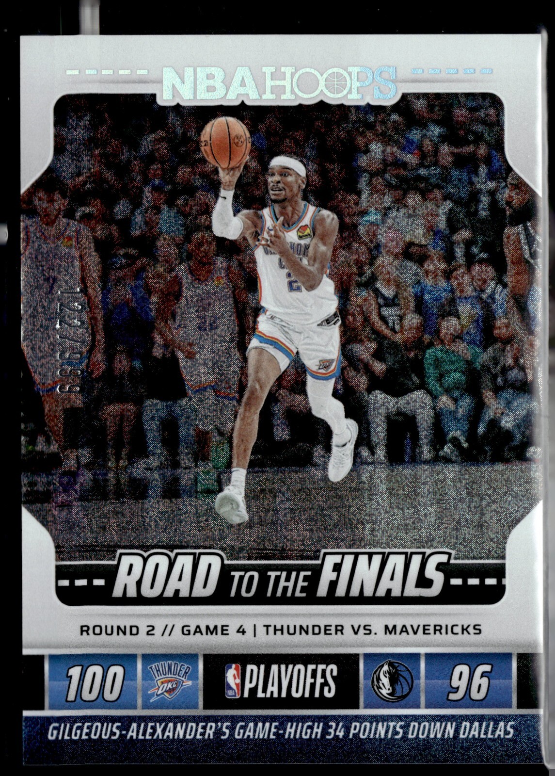 2024-25 Panini NBA Hoops Road to the Finals /999 #1 Shai