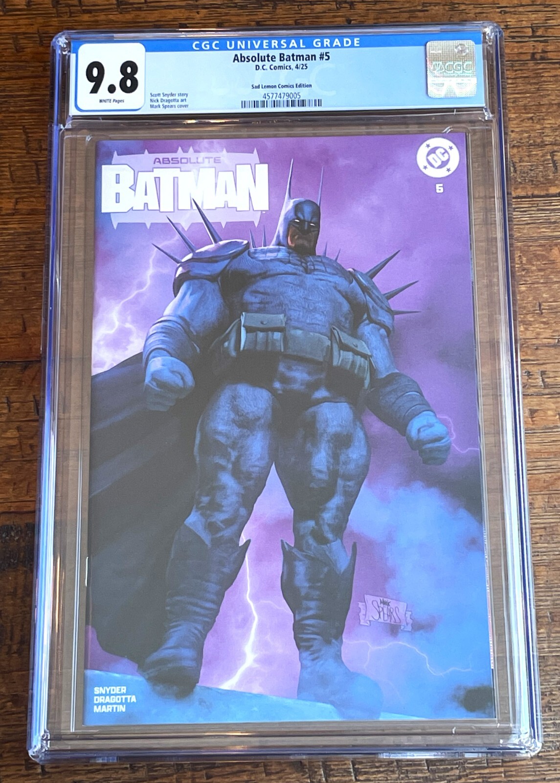 Absolute Batman #9 超レアエクスクルーシブ表紙 アメコミリーフ Absolute Batman #9 超レアエクスクルーシブ表紙 アメコミリーフ