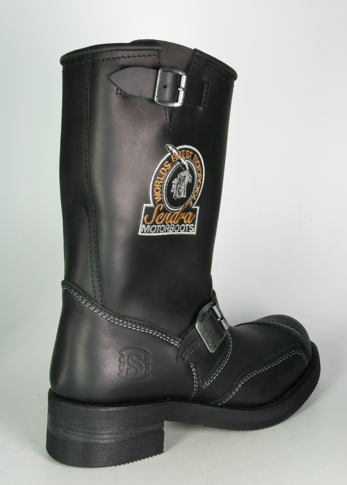 SENDRA 3565 SENDRA ENGINEER STEEL NEGRO BIKERBOOTS SCHWARZ