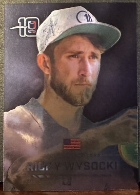 Ricky Wysocki DGPT Disc Golf Commemorative 10th Season Chrome Print Run of 100