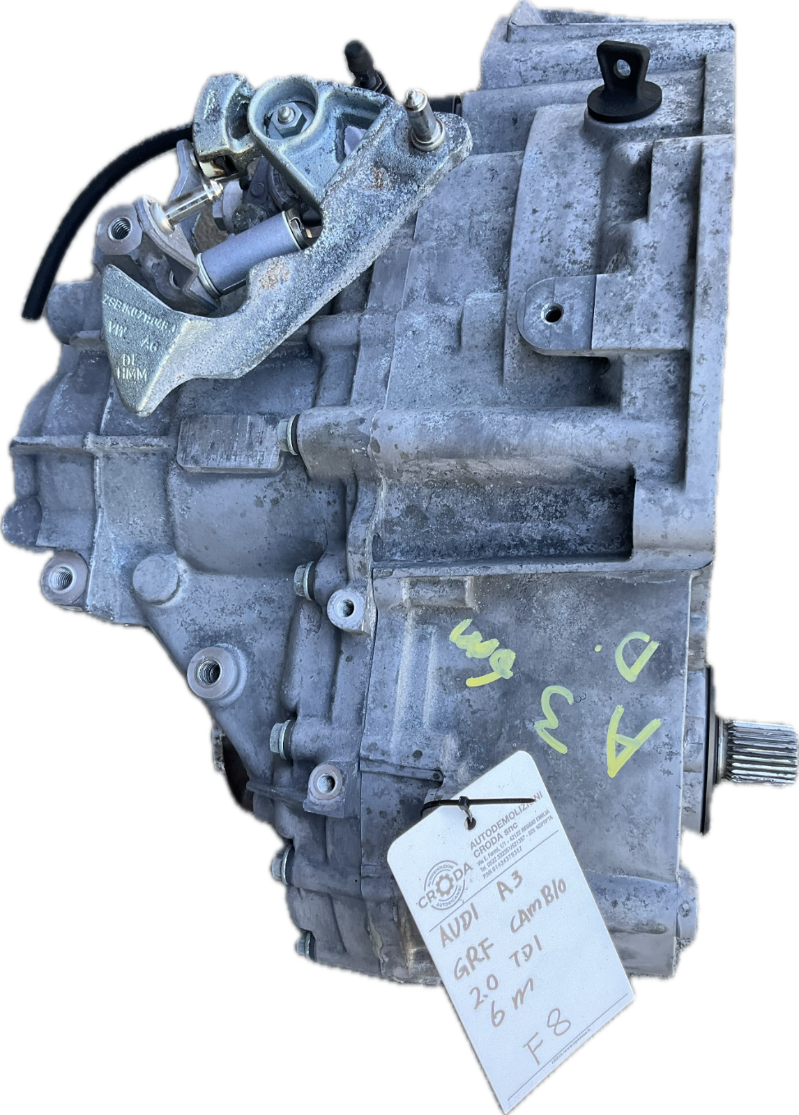 Cambio manuale leva per modello AUDI A3 6 marce 2.0 TDI codice cambio GRF