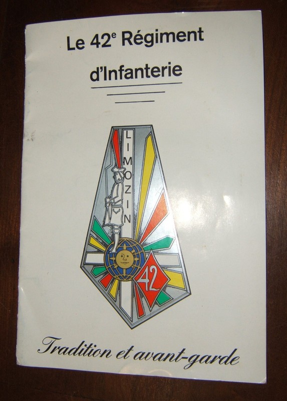 Livret D'Accueil Appele Du Contingent Au 42Â° Regiment D'Infanterie D'Offenburg