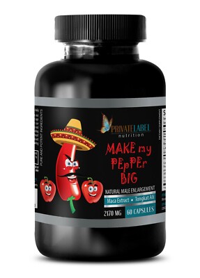 male enlargement pills - Make My Pepper Big - libido boost 1 Bottle 60 Capsules
