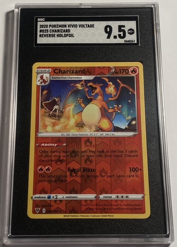 Charizard 2020 Pokémon Vivid Voltage #025/185 Reverse Holo