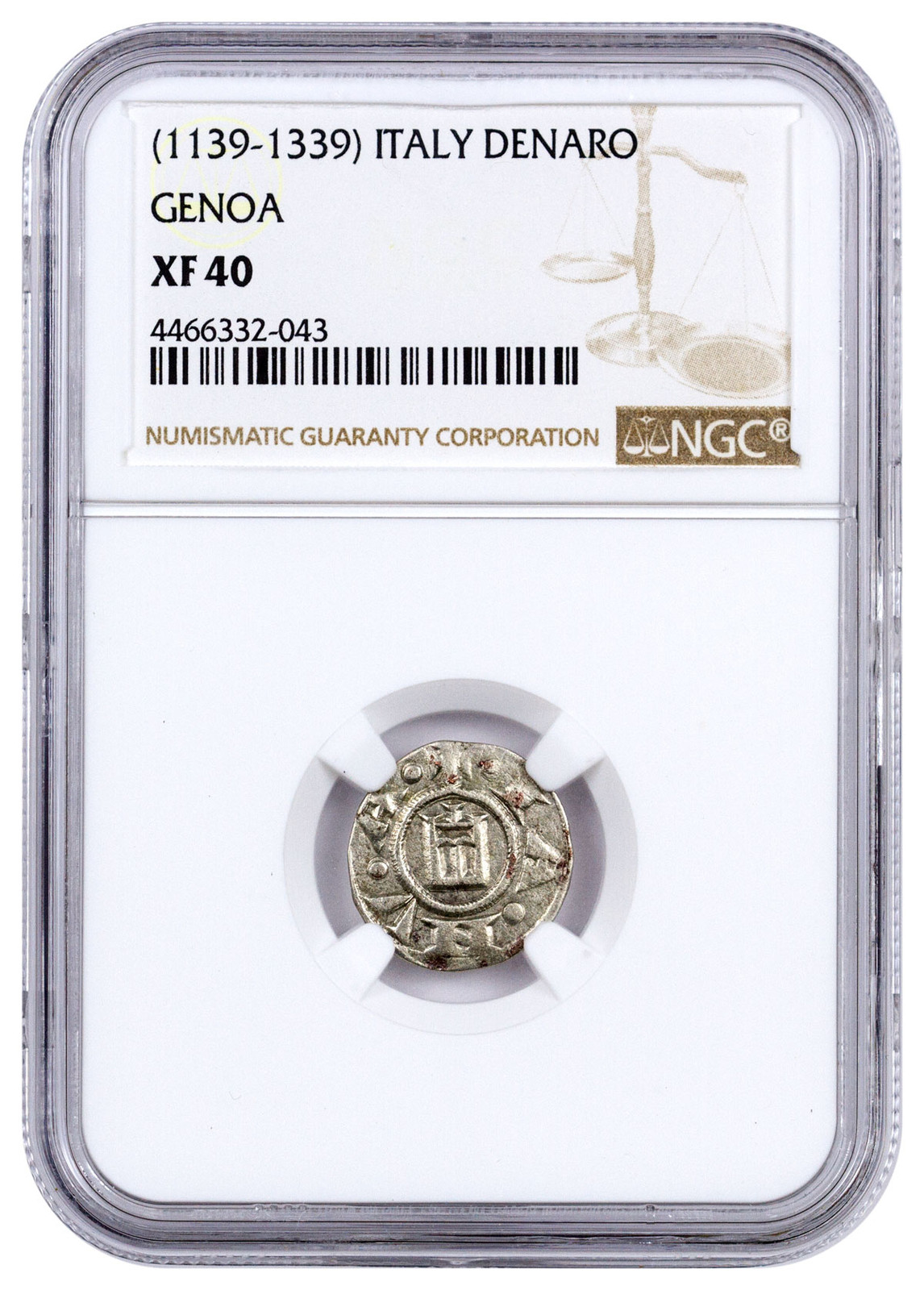 Tabaristan, Silver Hemidrachm Umar Silk Road Hoard NGC MS Story Vault SKU46885
