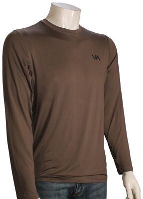 Футболка RVCA Sport Vent LS Performance - Мокко - Новинка