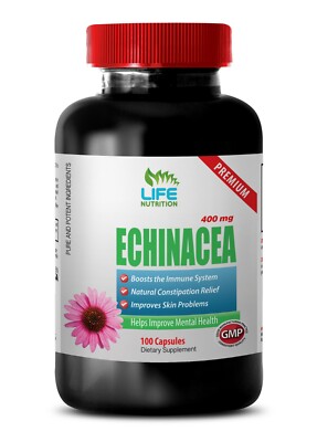 antioxidant herbs - ECHINACEA EXTRACT 400mg - blood sugar regulator 1B
