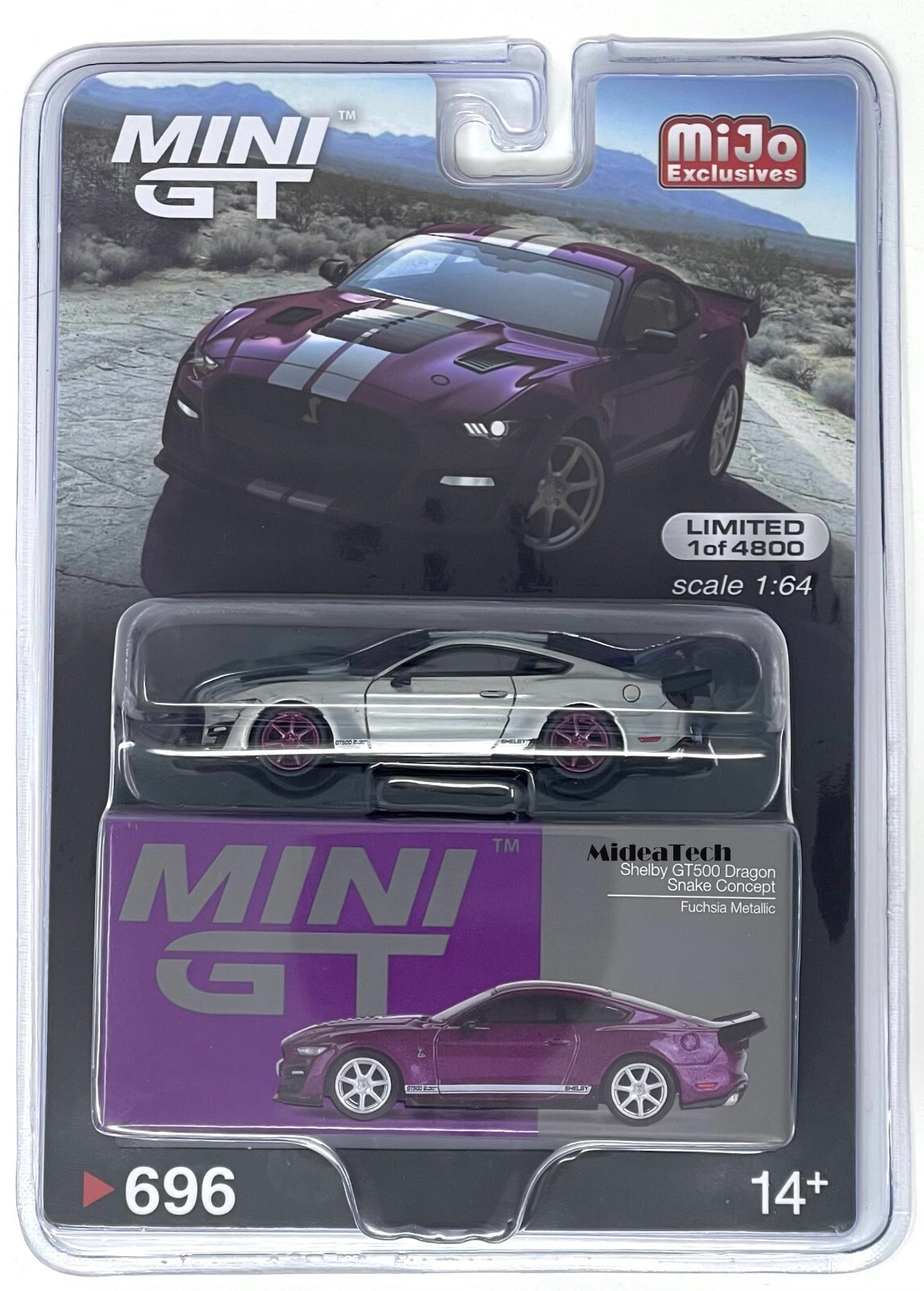 Chase! Mini GT 1:64 Ford Shelby GT500 Dragon Snake Concept