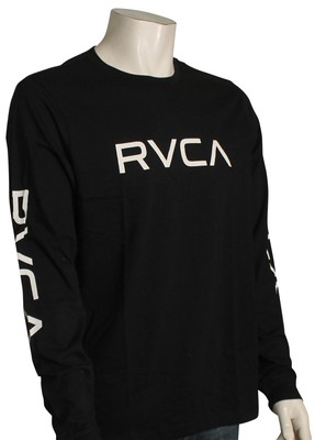 

Футболка RVCA Big RVCA LS — черная/белая — новинка, Черный
