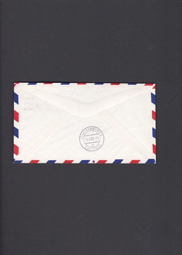 Germany German First Flight Cover 1955 New York to Hamburg signed by Captain
