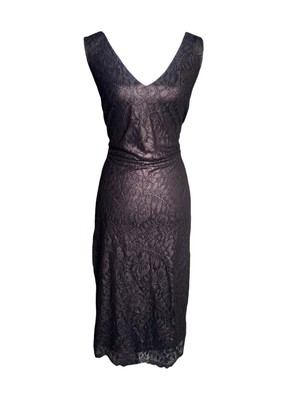 BNWT Oasis Nottingham Trent University Lace Midi Pencil Dress Size 16 Christmas