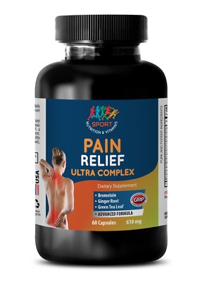 Pain Relief Capsules - PAIN RELIEF ULTRA COMPLEX 610MG 1B - Pure Hyaluronic Acid