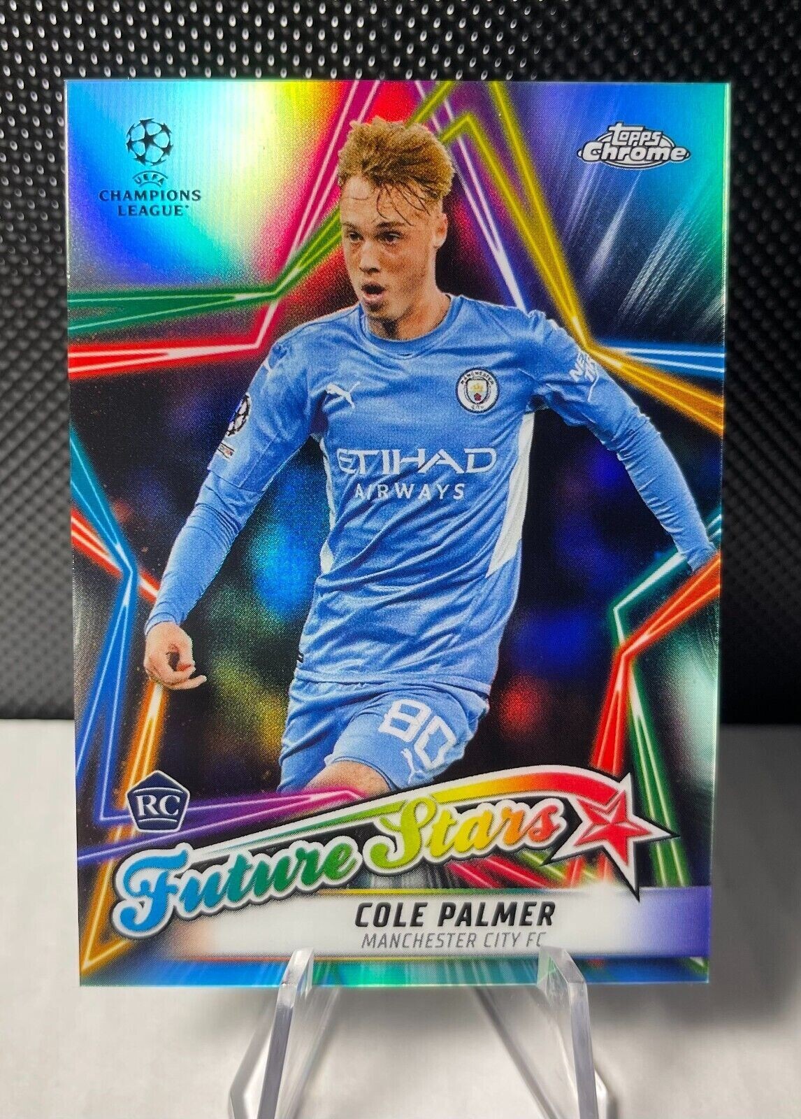 Future Stars 3枚 2021-22 topps chrome CL Cole Palmer 2021-22 Topps Chrome UCL Future Stars Rookie