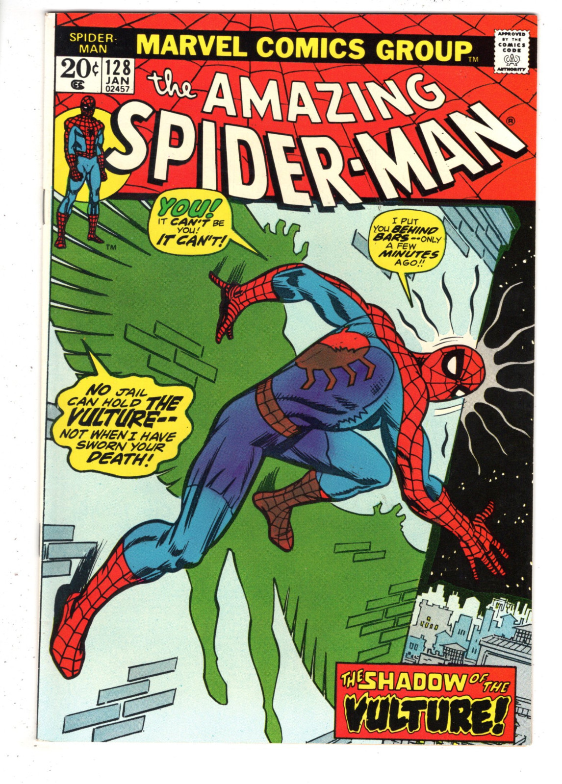 マーベル　アメコミ　Amazing Spider-Man 127 1973 The Amazing Spider-Man #127 (Marvel Comics December 1973