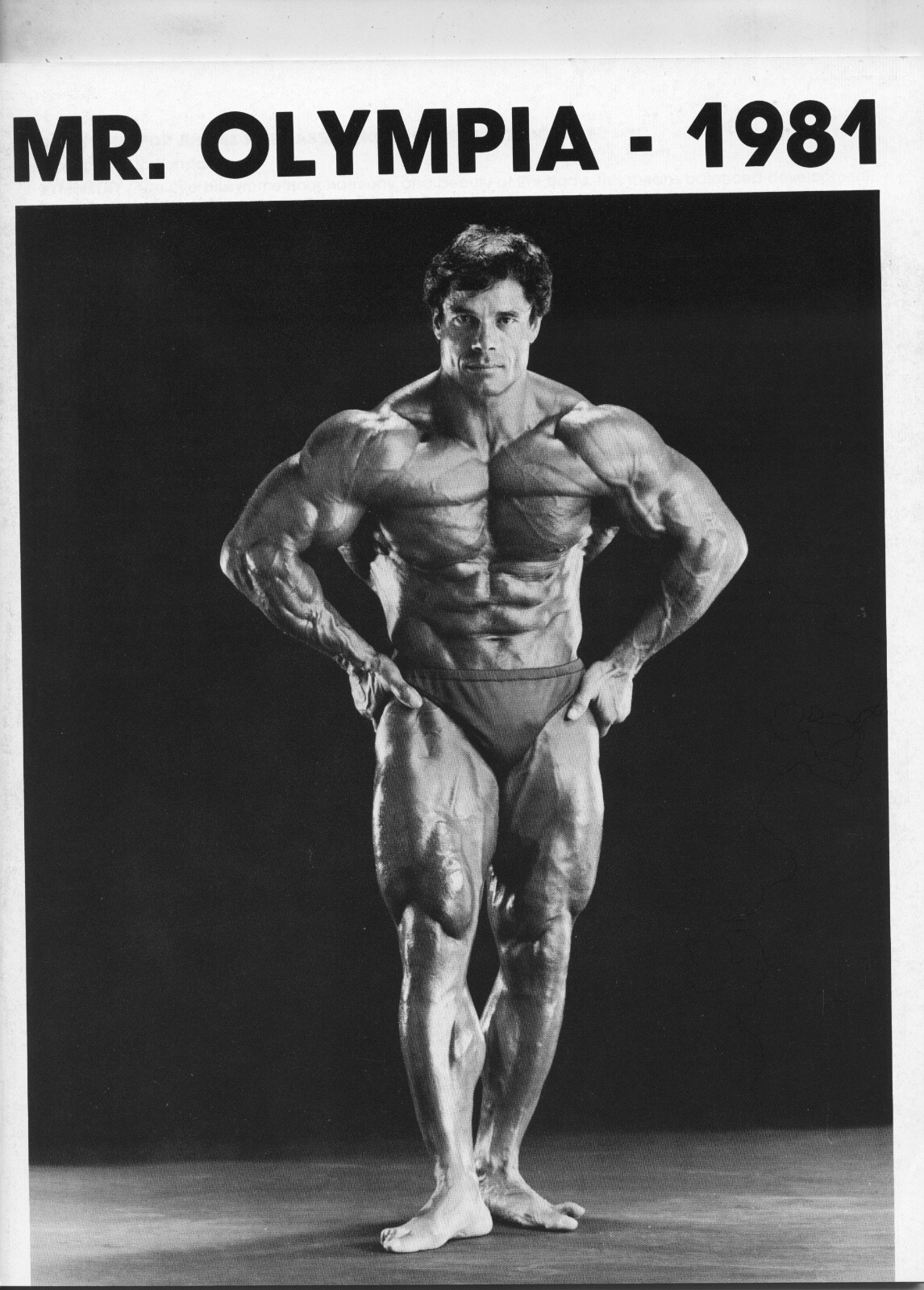 1981 Mr. Olympia Photo Report 64 Pages- A you are there