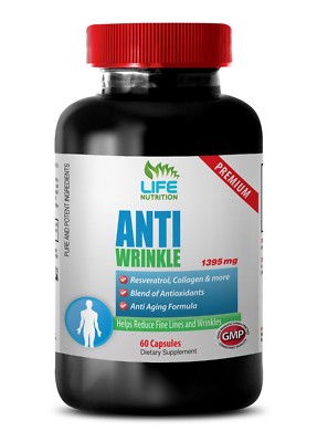 Super Antioxidant Pills - Anti-Wrinkle 1400mg - L-Proline 1B