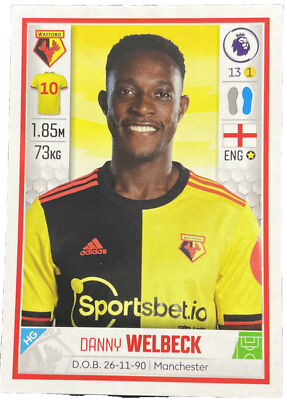 Panini Premier League 2020 - # 569 - DANNY WELBECK - Watford 