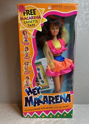 Hey Macarena Doll 11.5''  Fun Source 1996 NEW #2100
