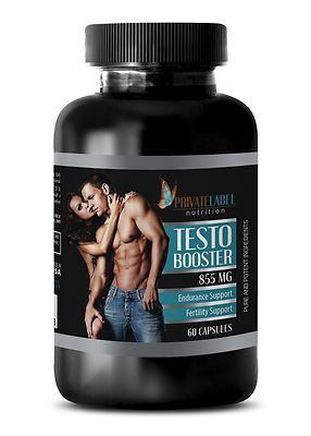 natural muscle growth - TESTO BOOSTER 855mg - 1 Bottle 60 Capsules