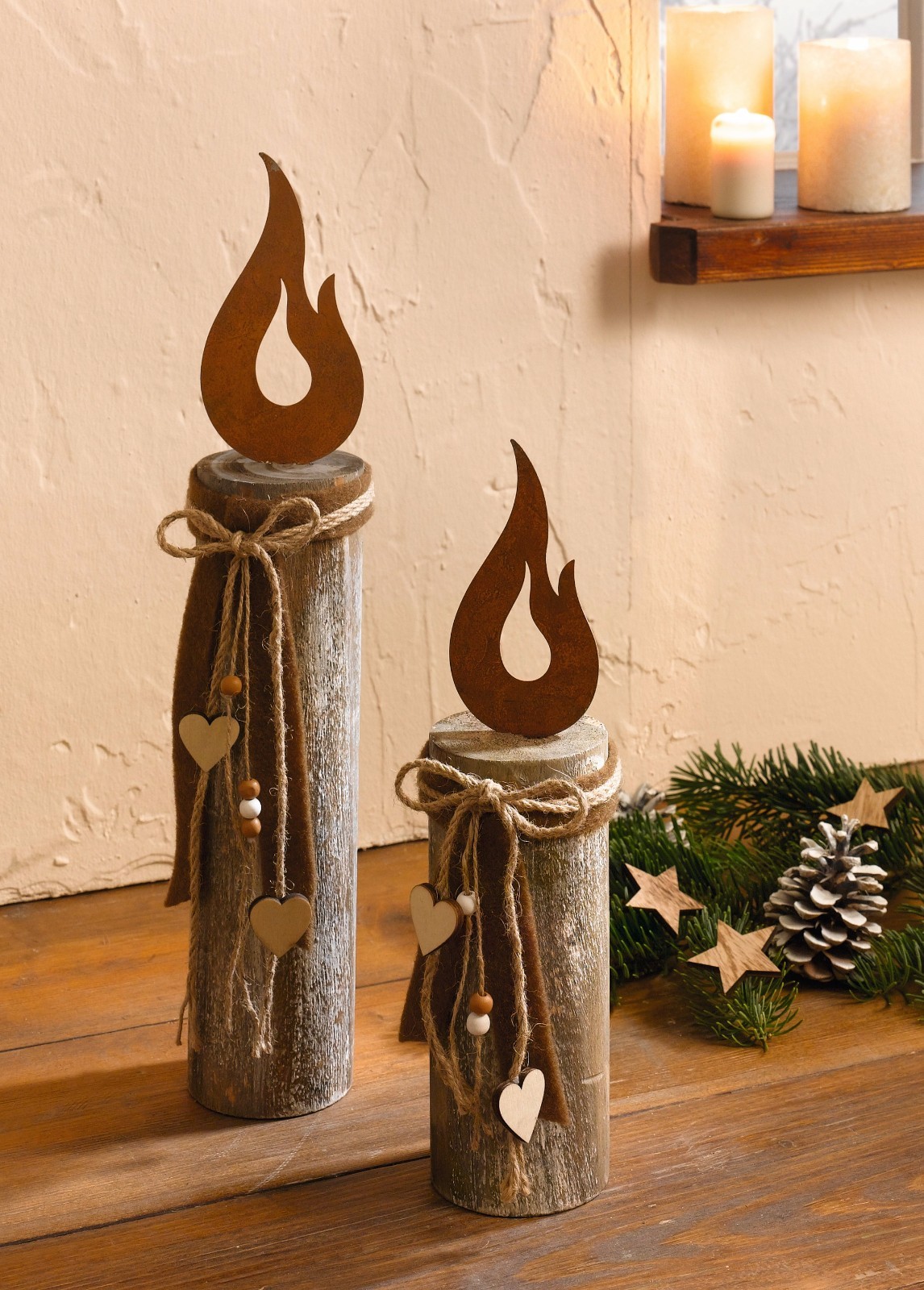 Holzsäule Weihnachten Test Vergleich +++ Holzsäule Weihnachten günstig