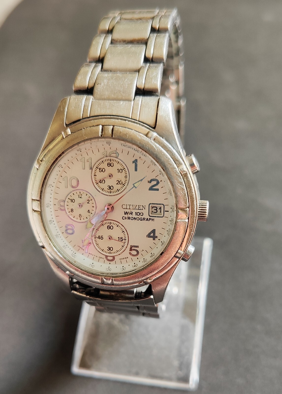 Vintage Citizen Ore Felici 0510-S57936 White Dial Men's