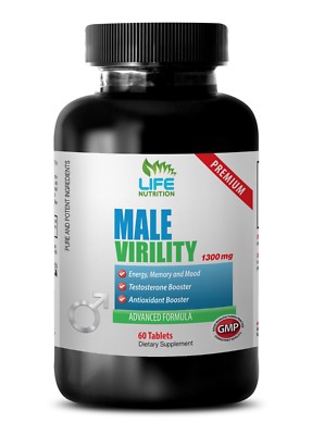 Tribulus - Male Virility 1300mg - Men Sexual Performance Tablets 1B