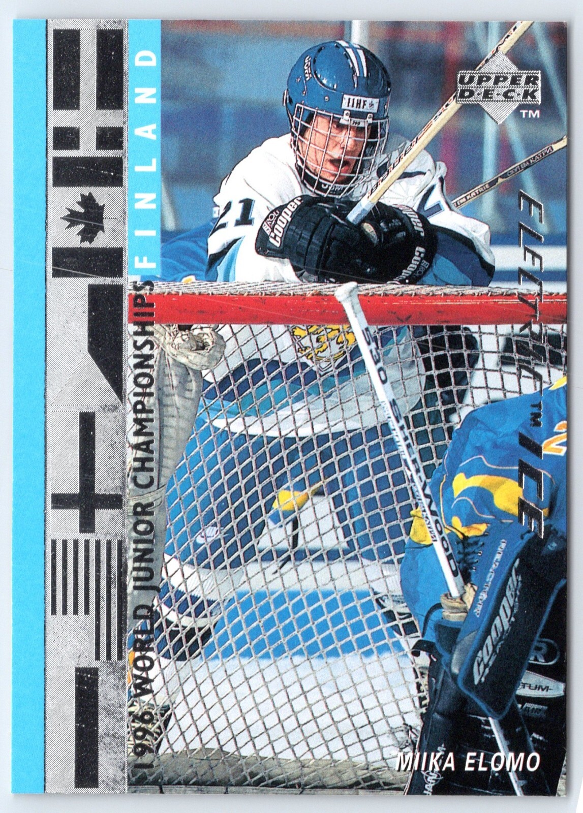 MIIKA ELOMO RC 1995-96 UPPER DECK ELECTRIC ICE 95-96 NO 546