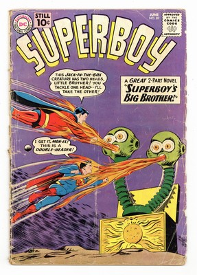 Superboy #89 GD- 1.8 1961 1st app. Mon-El
