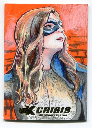 CZX Crisis on Infinite Earths sketch カード 2022 CZX Crisis on Infinite Earths Artist Sketch Card by Jay