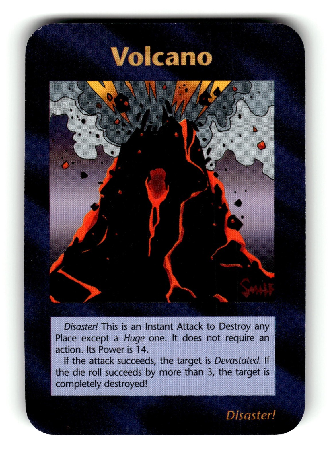 Volcano Card Limited INWO Illuminati New World Order | eBay