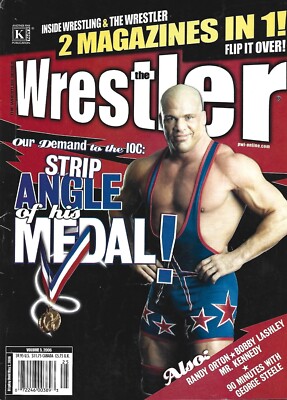 MAY 2006 THE WRESTLER WRESTLING MAGAZINE KURT ANGLE CHRISTIAN ORTON LASHLEY