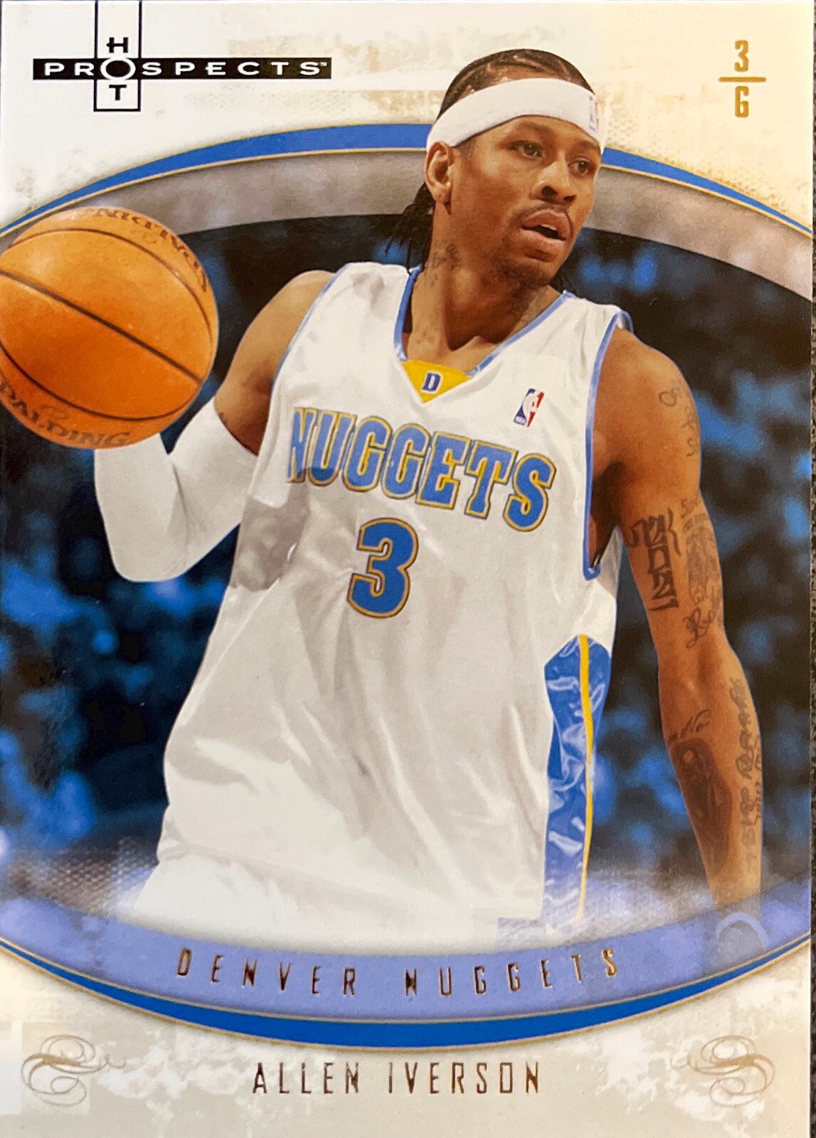 NBA アイバーソン　デンバー　ナゲッツ　 XL Allen Iverson Hot Prospects 07-08 #8 Denver Nuggets | eBay