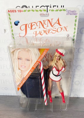 PLASTIC FANTASY - JENNA JAMESON - CANDY CANE - SEXY ACTION FIGURE - MOC 