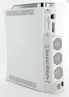 Nyko XBox 360 Intercooler Cool Fan With On/Off Switch for System Console WHITE