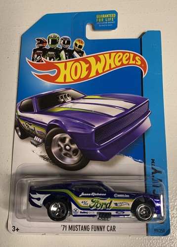 2013 HOT WHEELS 71 Ford Mustang Funny Car 1/64 HW City 99