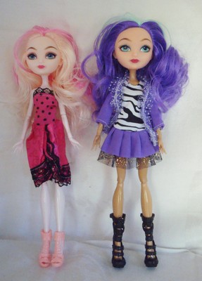Ever After High Clone Dolls with Clothes and Shoes Lot of 2 dolls US Seller