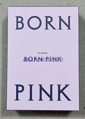 BLACKPINK BORN PINK BORNPINK OFFICIAL MD GOODS PHOTO CARD + TOP LOADER KIT NEW