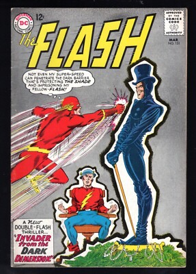 The Flash #151 Golden Age Flash Vs. The Shade - VG/VG- Looks Nicer - 1965 DC