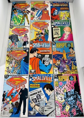 LOT OF 68 SUPERMAN 11 COMPLETE  MINI SERIES  + 19 ONE SHOTS 1986-2011 DC COMICS 