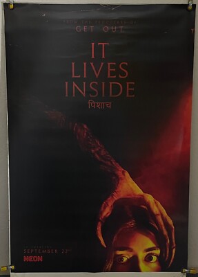 IT LIVES INSIDE DS ROLLED ORIGINAL ONE SHEET MOVIE POSTER MEGAN SURI 2023