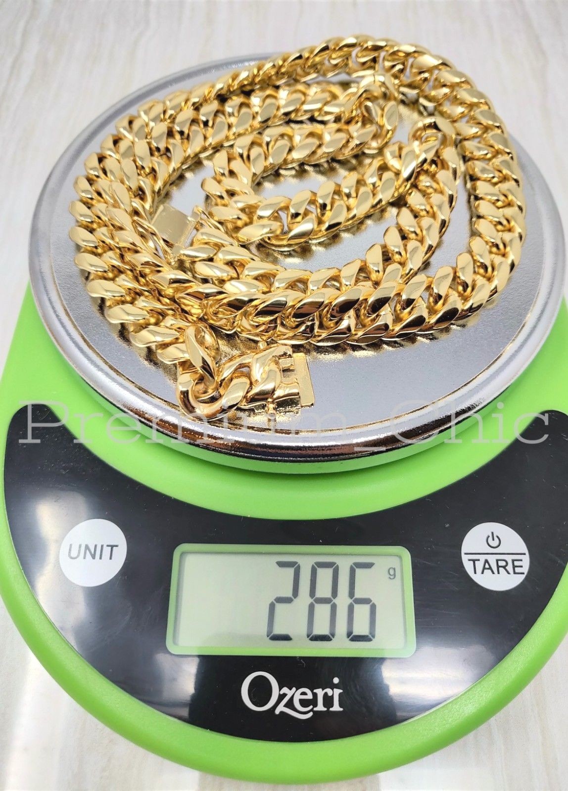 14mm Combo Men Miami Cuban Link Bracelet Chain 14k Gold Plated Stainless Steel Ebay