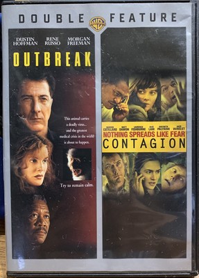 Double Feature-Outbreak/Contagion dvd 2013 FREE SHIPPING USA!!