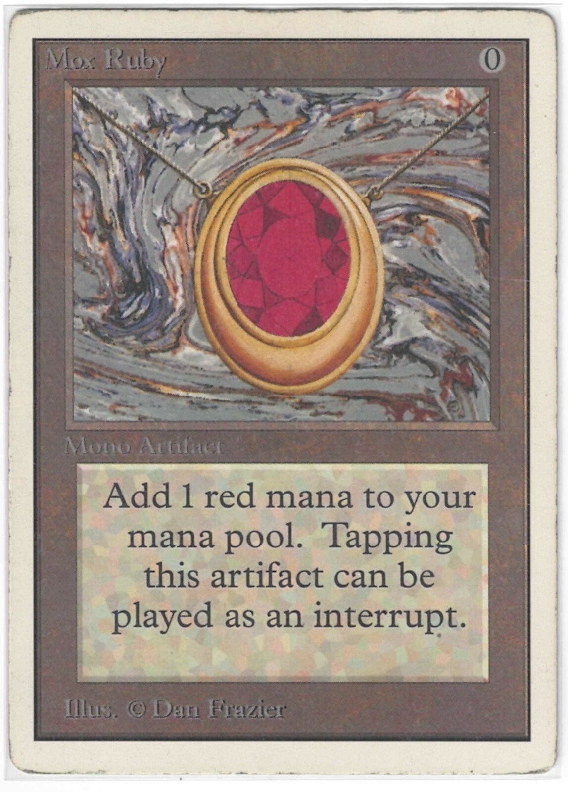 MTG Mox ruby collectors edition　PSA8 MTG Mox ruby collectors edition PSA8 Mox Ruby 1993