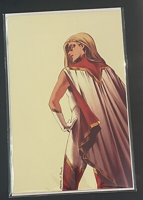 Captain Marvel Vol 9 #8 Virgin Variant Carmen Nunez Carnero 2019 Star