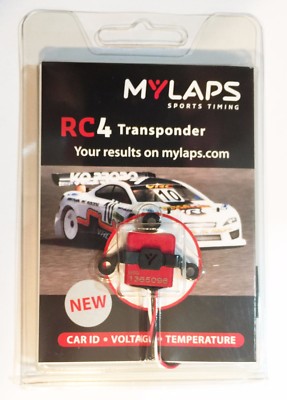 MyLaps Transponder RC4 (3-wire) for R/C Cars (AMBrc, AMB rc) - NEW