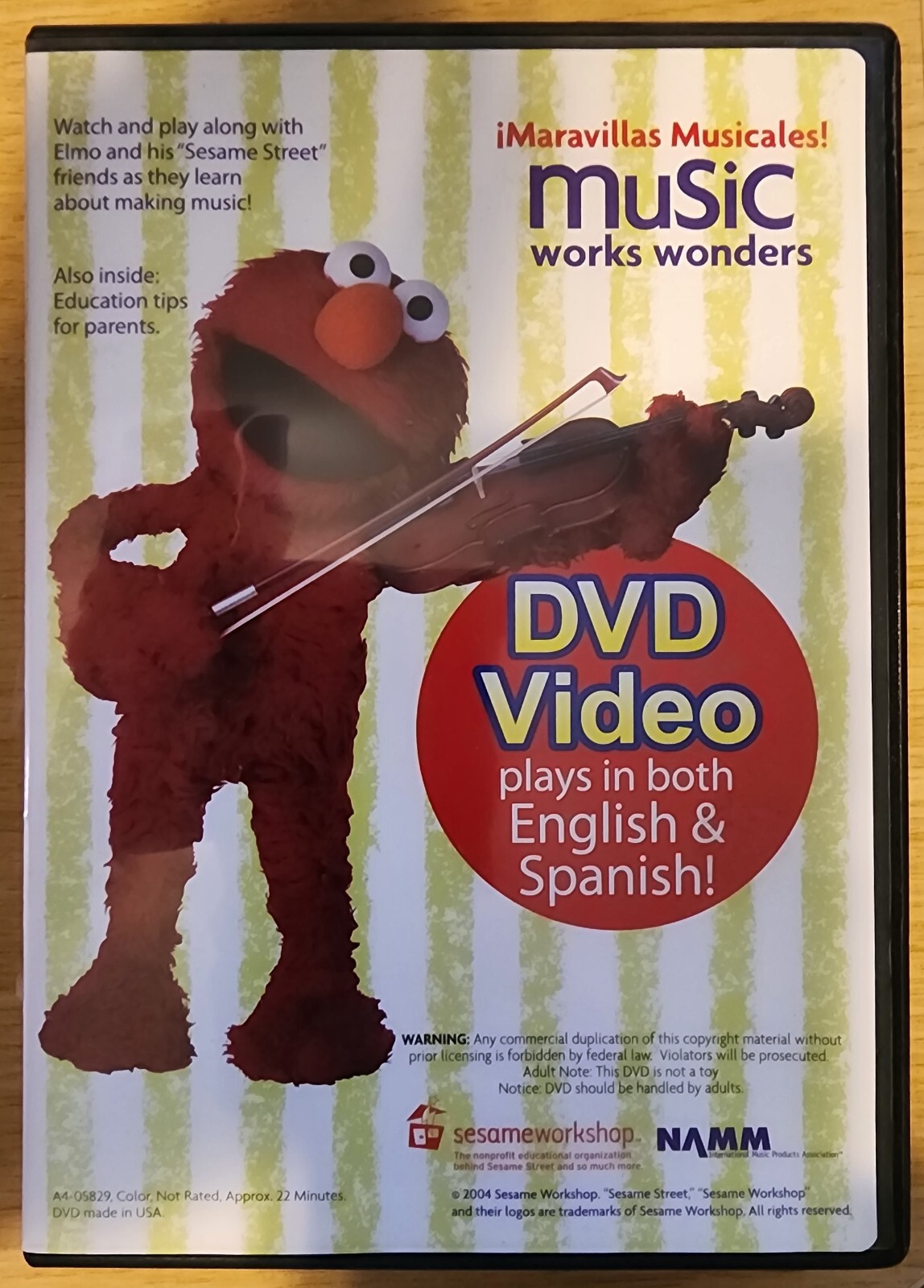 Music Works Wonder (Maravillas Musicales) (DVD) Elmo | eBay